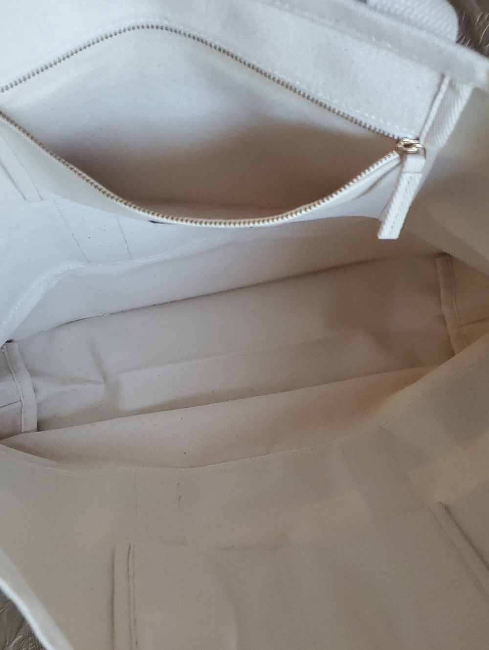 Anthropologie Maeve Striped Canvas Tote - Picture 9 of 16